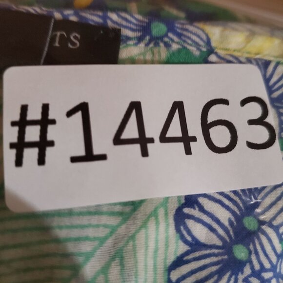 Talbots Top Womens 2X Multicolor Floral Print Long Sleeve Lightweight Blouse - Picture 8 of 8